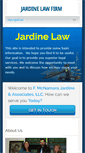 Mobile Screenshot of jardinelawfirm.com